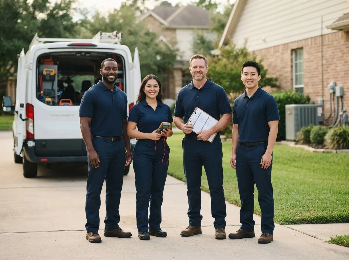 Certified HVAC technician near Crowder, OK